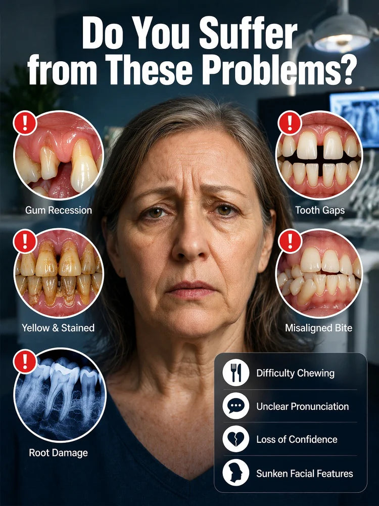 Dental problems that affect smile confidence
