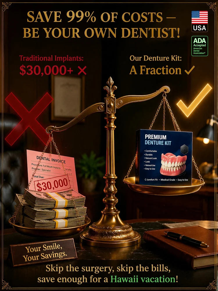 Affordable denture alternative