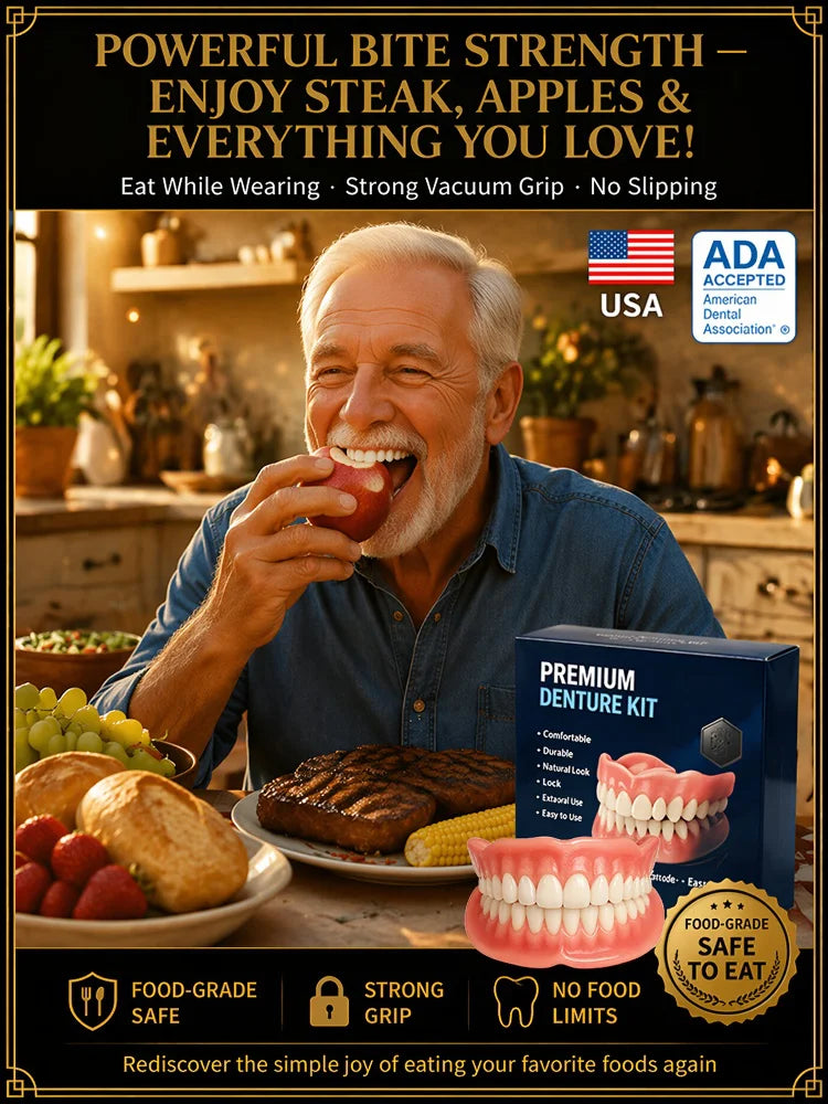 Powerful bite strength and food confidence